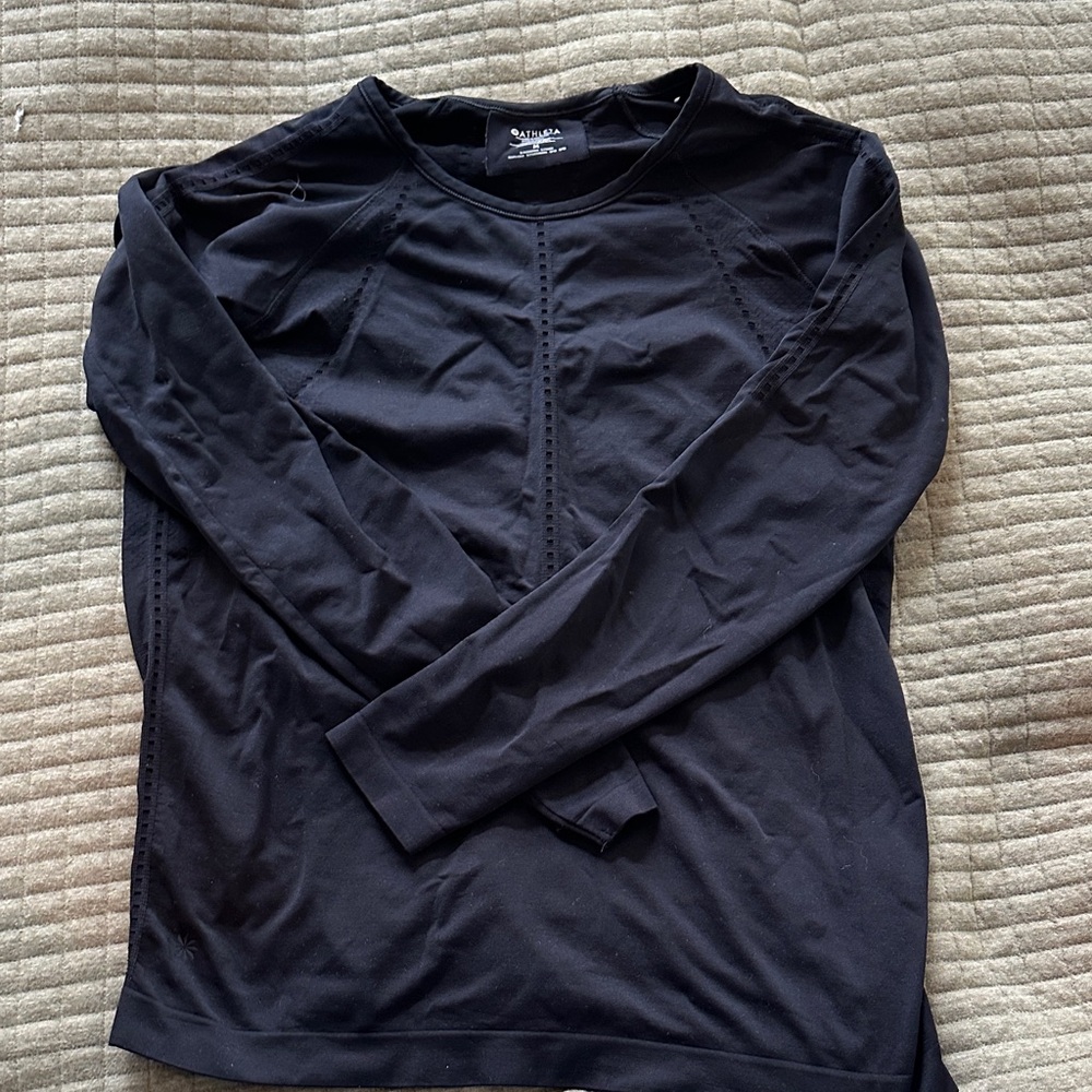 Athleta Black Long Sleeve